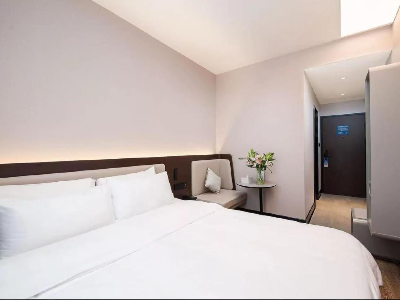 Hanting Hotel Shanghai Babaiban Pudian Road Subway Station Экстерьер фото